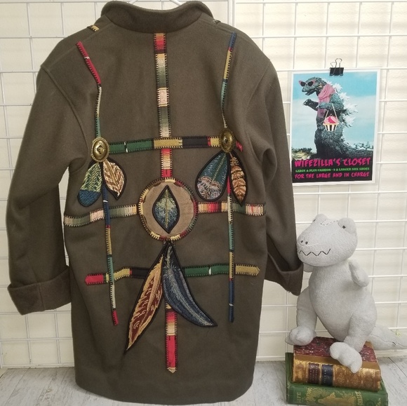 Coloratura Wool Western Coat - Picture 2 of 11